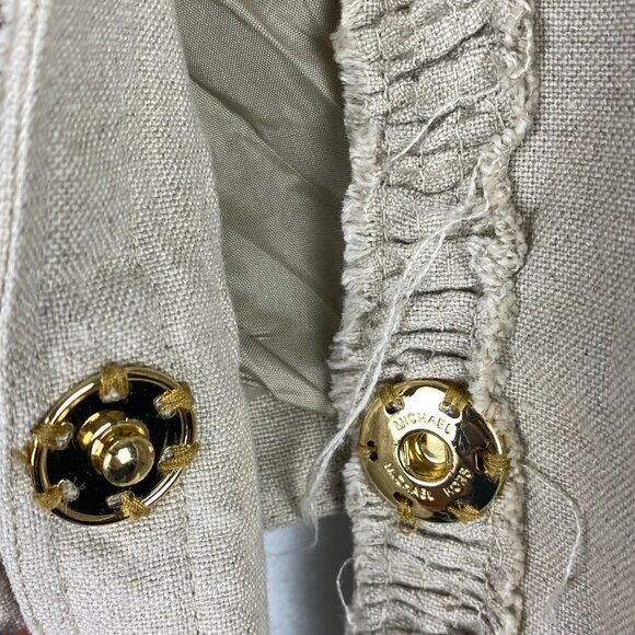 Michael Kors Jacket Womens Size 6 Lightweight Casual Pockets Ladies Short Jacket - Picture 7 of 12